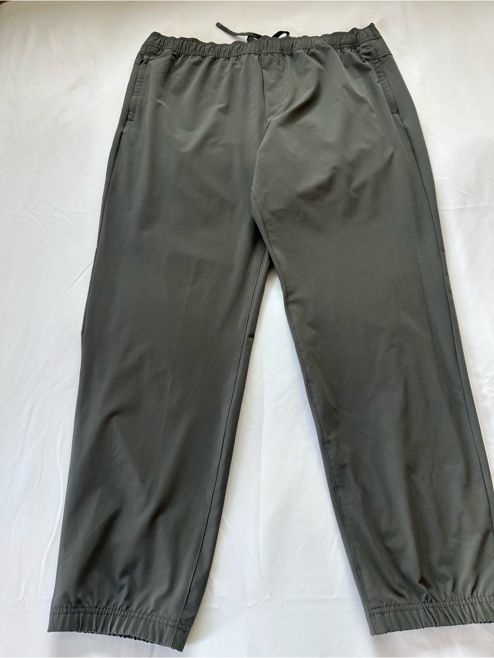 Soybu Men's Olive Drawstring Joggers, Size XL